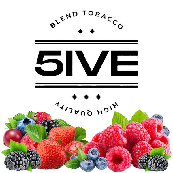 Тютюн 5IVE Medium Line Berry Mix (Ягода Мікс) 100 гр