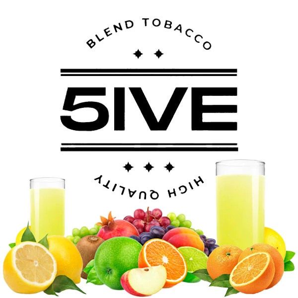 Тютюн 5IVE Medium Line Zesty Fruit (Зесті Фрут) 100 гр