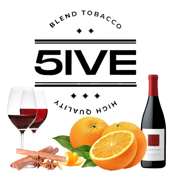 Тютюн 5IVE Medium Line Mulled Wine (Глінтвейн) 100 гр