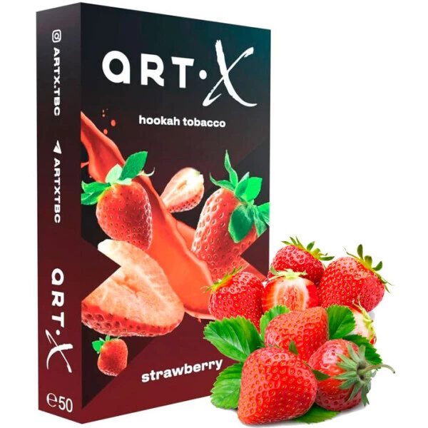 Тютюн Art X Strawberry (Полуниця) 50 гр