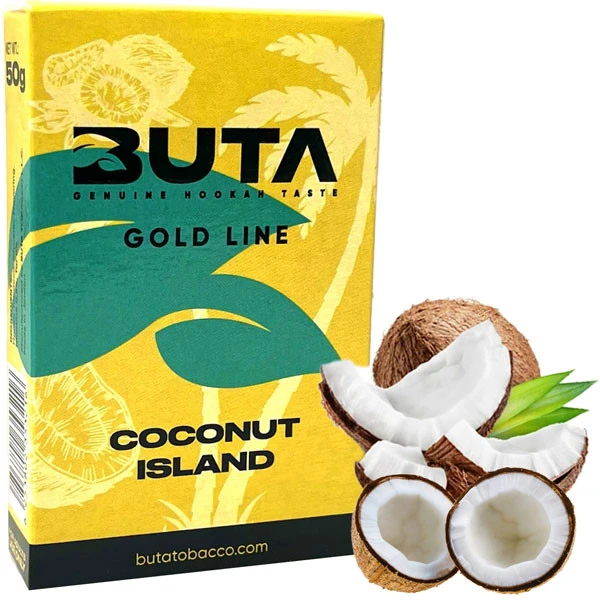 Тютюн Buta Gold Line Coconut Island (Кокос) 50гр