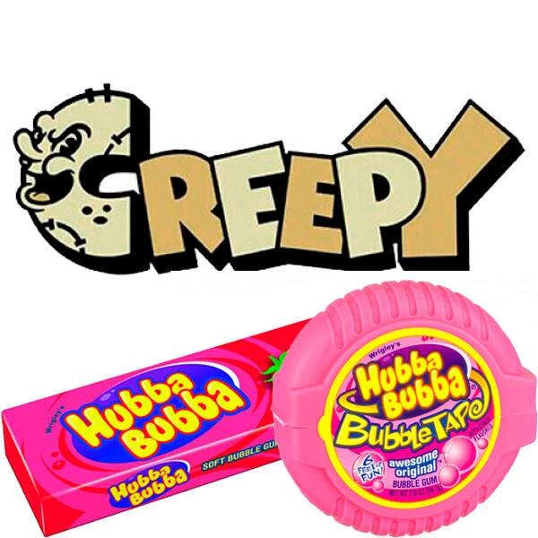 Тютюн Creepy Creepy Bubble Gum (Кріпі Бабл Гам) 100 гр