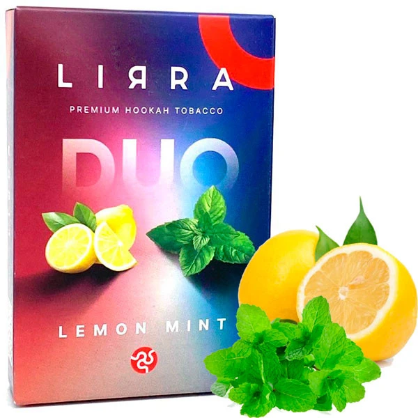 Тютюн Lirra Lemon Mint (Лимон М’ята) 50 гр