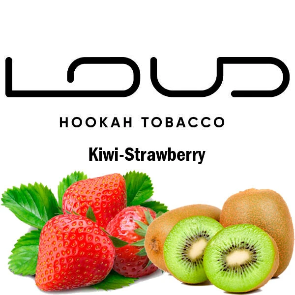 Тютюн Loud Light Kiwi-Strawberry (Ківі-Полуниця) 50 гр