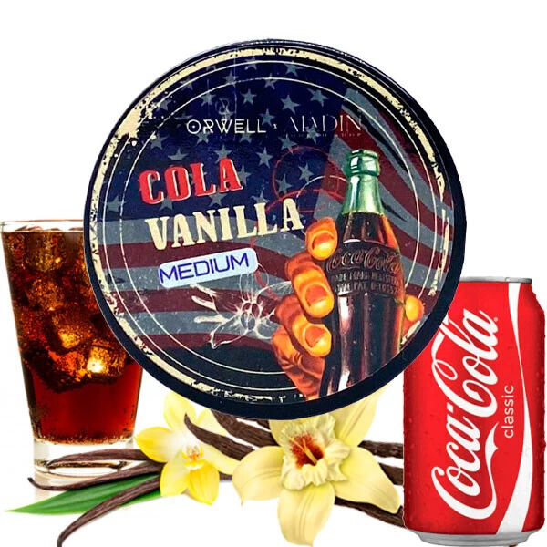 Тютюн Orwell Medium Cola Vanilla (Кола Ваніль) 200 гр