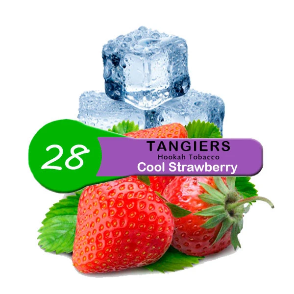 Тютюн Tangiers Burley Cool Strawberry 28 (Кул Полуниця) 50гр