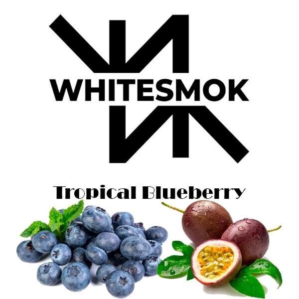 Тютюн Whitesmok Tropical Blueberry (Тропікал Чорниця) 50 гр