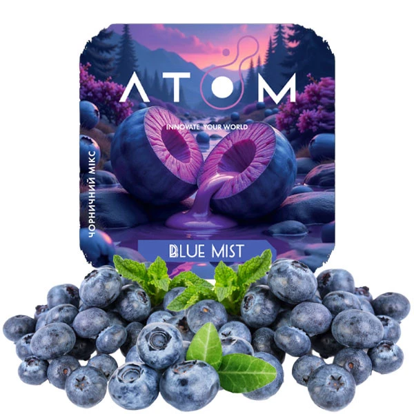 Тютюн Atom Blue Mist (Блу Міст) 100 гр