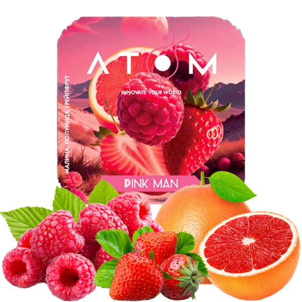 Табак Atom Pink Man (Пинк Мэн) 100 гр