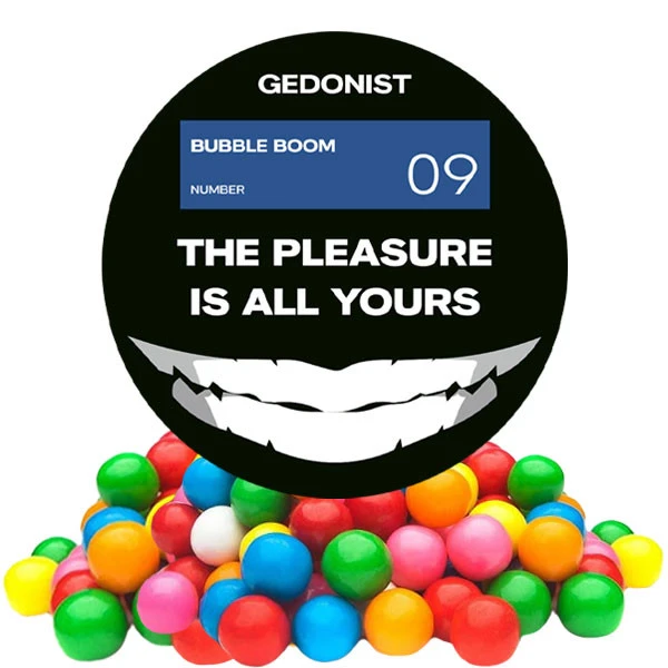 Табак Gedonist №09 Bubble Boom (Бабл Бум) 100 гр