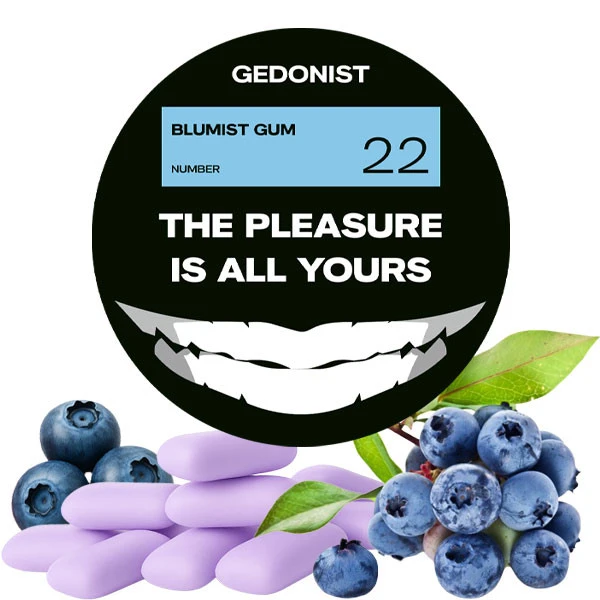 Табак Gedonist №22 Blumist Gum (Блумист Жвачка) 200 гр