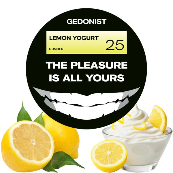 Тютюн Gedonist №25 Lemon Yougurt (Лимонний Йогурт) 100 гр