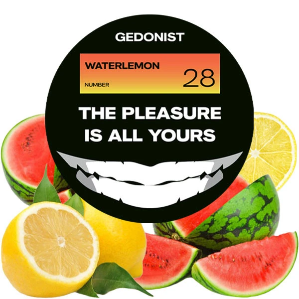 Табак Gedonist №28 Waterlemon (Вотерлемон) 100 гр