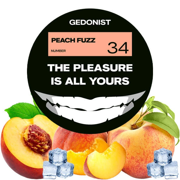 Табак Gedonist №34 Peach Fuzz (Пич Фаз) 200 гр