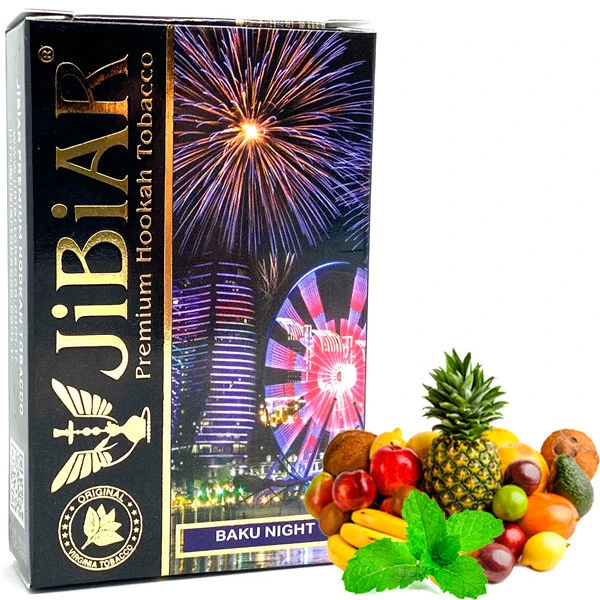 Табак JIBIAR Baku Night (Баку Найт) 50 гр