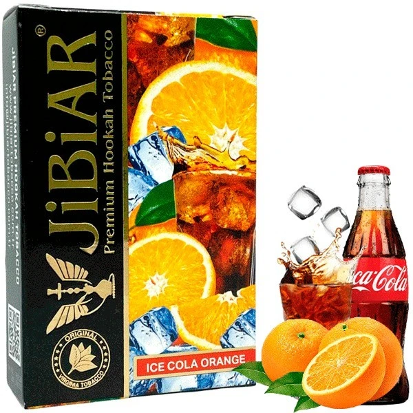 Тютюн JIBIAR Ice Cola Orange (Апельсин Кола Лід) 50 гр