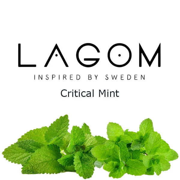 Тютюн Lagom Main Line Critical Mint (Крітікал Мінт) 200 гр