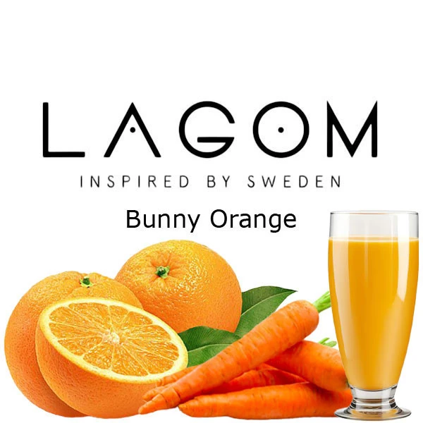 Тютюн Lagom Navy Line Bunny Orange (Банні Оранж) 200 гр