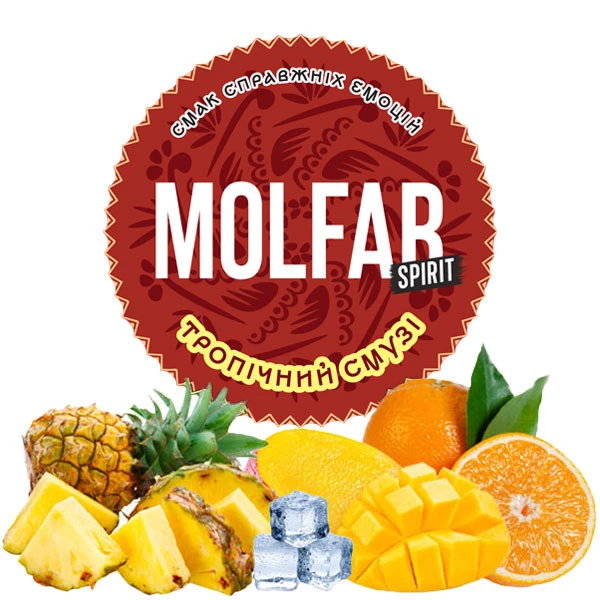 Тютюн Molfar Tobacco Spirit Line Тропічний Смузі 100 гр