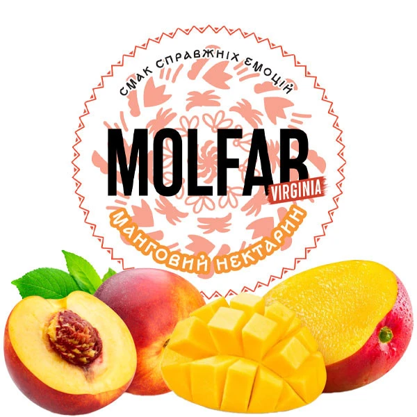 Тютюн Molfar Tobacco Virginia Line Манговий Нектарин 200 гр