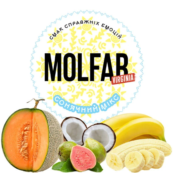 Тютюн Molfar Tobacco Virginia Line Сонячний Мікс 100 гр