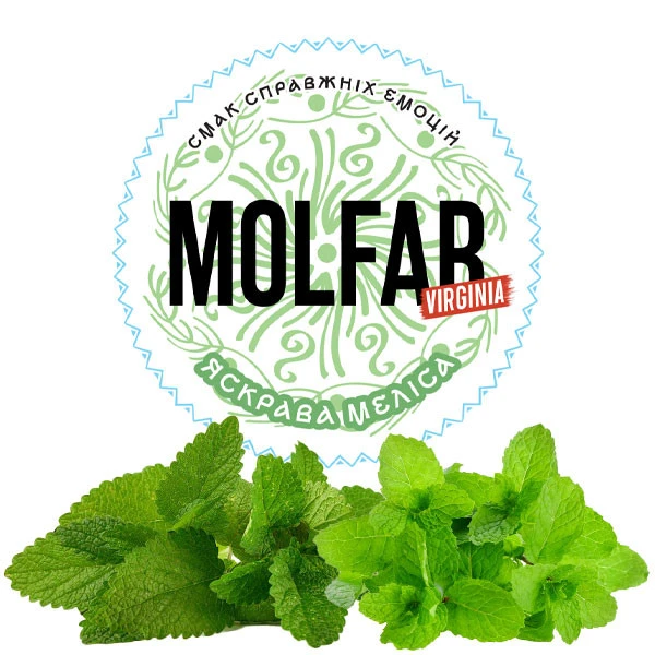 Тютюн Molfar Tobacco Virginia Line Яскрава Меліса 100 гр