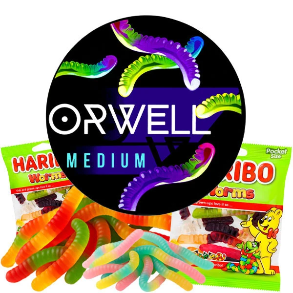 Тютюн Orwell Medium Jelly Worms (Желейні Червʼячки) 200 гр