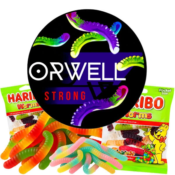 Тютюн Orwell Strong Jelly Worms (Желейні Червʼячки) 200 гр