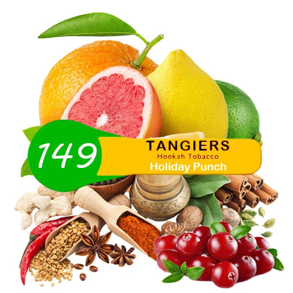 Тютюн Tangiers Noir Holiday Punch 149 (Холідей Панч) 250 гр