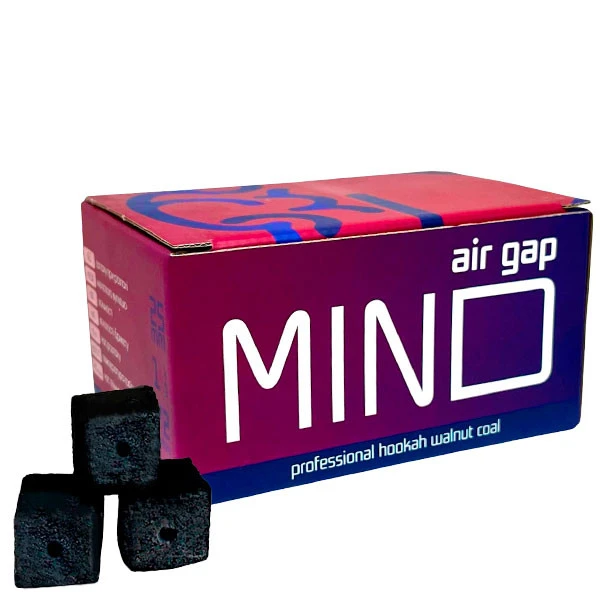 Вугілля горіхове Mind Air Gap 1кг 72кубика в упаковці